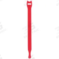 VELCRO BRAND Perforated Back to Back Strap: 8 in Lg, 2.00 in, 0.75 in Wd, Nylon/Polypropylene, 45 PK (MPN 176042). Key specifications — Max. Bundle Dia.: 2.00 in; Material: Nylon; Color: Red; Brand: VELCRO BRAND.