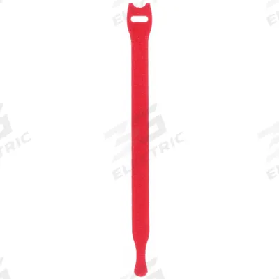 VELCRO BRAND Perforated Back to Back Strap: 8 in Lg, 2.00 in, 0.75 in Wd, Nylon/Polypropylene - Slotted Hook-and-Loop Cable Ties