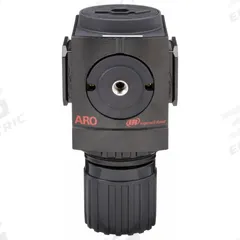 ARO Compressed Air Regulator: Aluminum, 3/4 in NPT, 290 cfm, 0 psi to 140 psi, Knob, 3000 Series (MPN R37451-100). Key specifications — attr111664: No; attr111400: 3000; attr111627: ARO.
