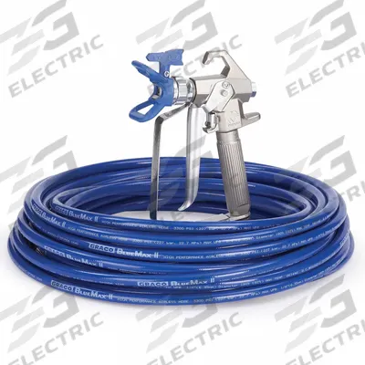 GRACO Spray Gun Kit: Airless, 1/4 in Air Inlet Size, Coatings/Lacquers/Paints/Stains - Airless Spray Guns