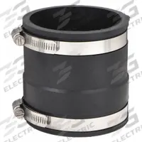 FERNCO Flexible Pipe Straight: PVC, For 3 in Pipe, PVC, 3 61/64 in Overall Lg, 2 Clamps Included (MPN 1070-33). Key specifications — attr1286800: Below Ground; attr1281541: PVC; attr1253455: FERNCO; attr1253479: Stainless Steel; attr1253488: PVC.