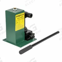 SIMPLEX Hand Pump: 1 Stages, Single Acting, 6,500 psi Max. Pressure 1st Stage (MPN P1604A). Key specifications — Brand: SIMPLEX; Cylinder Compatibility: Single Acting.