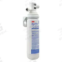 3M Water Filtration System: 0.5 micron Micron Rating, 750 gal Service Life - Gallons, White (MPN 04-99535). Key specifications — Filter Media: Activated Carbon; Reduces: Particulates.