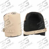CLC Knee Pad: Universal, 1 Straps, Buckle, 1 PR (MPN 309). Key specifications — Cap Material: Leather; Color: Tan; Pad Material: Felt; Strap Material: Leather; Brand: CLC; Closure: Buckle; Features: Adjustable Strap; Latex Content: Latex Free.