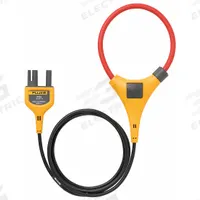 FLUKE Flexible Current Probe: CAT III 1000V/CAT IV 600V, Proprietary, 2.8 in Jaw Opening, AC Current (MPN FLUKE-I2500-10). Key specifications — Connector Type: Proprietary; Safety Rating: CAT IV 600V; Brand: FLUKE.
