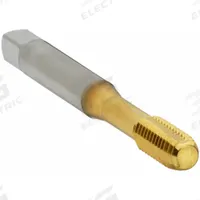 OSG Thread Forming Tap: M8x1.25 Metric, D5 / 6H, Modified Bottoming Chamfer, TiN Coated Cobalt (MPN 1410104405)