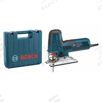 BOSCH Jigsaw Kit: 7.2 A Current, 3,000 stroke/min Stroke Rate - Max, Orbital, 1 in Stroke Lg (MPN JS572EBK). Key specifications — attr1170146: BOSCH; attr1170148: Orbital.