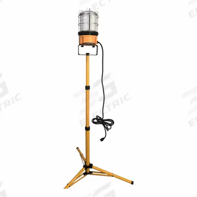 APPROVED VENDOR Tripod Job Site Light: 20,000 lm Max Brightness, LED, 1, 1 Brightness Levels - Tripod Stand Lights