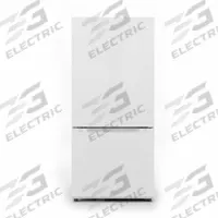 MIDEA Bottom-Freezer Refrigerator: White, 18.7 cu ft Total Capacity, 5 Shelves, Over 16.9 cu ft (MPN MRB19B7AWW). Key specifications — attr440554: No; attr440533: White; attr440537: Automatic; attr440583: 115V AC; attr440543: Yes; attr440555: No; attr440540: Swing; attr440532: MIDEA.