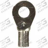 3M Ring Terminal: Bare, #8 Stud Size, 12 AWG to 10 AWG Wire Sizes, 1,000 V, Brazed Barrel & Seam (MPN M10-8RK). Key specifications — Brand: 3M.