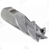 CLEVELAND Square End Mill: High Speed Steel, TiCN Coated, 4 Flute, 1-1/4" Mill Dia, 2" LOC (MPN C33294)