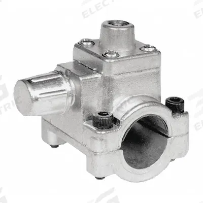 Supco Bullet Piercing Valve: For 7/8 in Tube, Clamp Installation, Access - Clamp-type Piercing Valves
