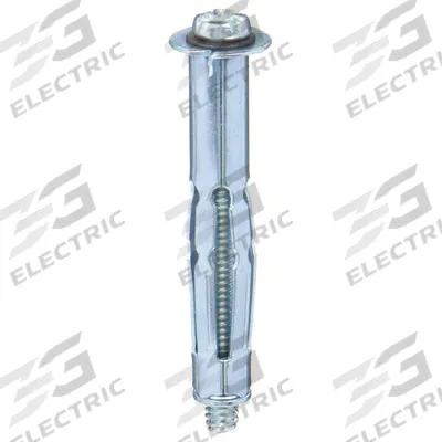 APPROVED VENDOR Wall Anchor: 1/4 in Dia, 3 in Overall Lg, 1/4" Thread Size, Steel, Plain - Removable Sleeve Anchors