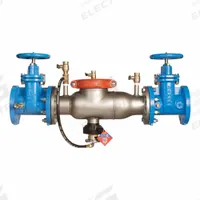WATTS Reduced Pressure Zone Assembly: 994, Std Configuration, Stainless Steel, 3 in Pipe Size (MPN 994-NRS). Key specifications — Shut-Off Valve Type: NRS Gate Valve; Connection Type: Flange.