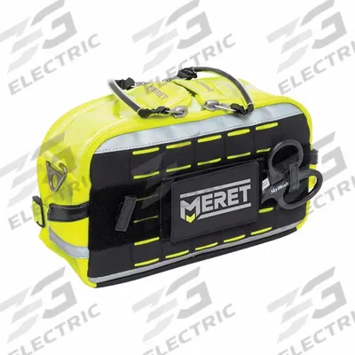MERET USA Side Pack: 12 1/2 in L x 7 1/2 in W x 5 in D, Tarpaulin, Yellow - Medical Fanny Packs & Slings
