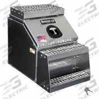 BUYERS PRODUCTS Step Boxes: Aluminum, Silver, 28 in Overall Dp, 24 in Overall Ht, 18 in Overall Wd (MPN 1705281). Key specifications — Truck Box Type: Step Truck Box; Lock Type: Keyed; Brand: BUYERS PRODUCTS; Color: Silver; Latch Type: T-Handle.