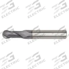 WIDIA HANITA Ball End Mill: Carbide, TiAlN Coated, 2 Flute, 3/4" Mill Dia, 1-1/2" LOC, 4" OAL (MPN I2B0750T150R)