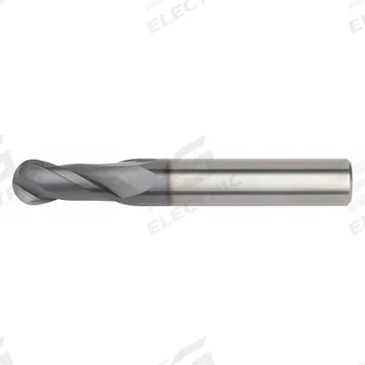 WIDIA HANITA Ball End Mill: Carbide, TiAlN Coated, 2 Flute, 3/4" Mill Dia, 1-1/2" LOC - General Purpose Carbide Ball End Mills