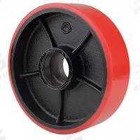APPROVED VENDOR Main steering Wheels polyurethane: Main Steering Wheels, For Pallet Jacks, For 5LA79 (MPN D116). Key specifications — Accessory Type: Main Steering Wheels; Compatible Grainger Part Number: 5LA79; Brand: APPROVED VENDOR; Color: Red; Compatible with Product Type: Pallet Jacks.
