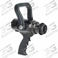 VIPER Fire Hose Nozzle: Solid Bore, I230023. Key specifications — Product Type: Nozzle; Thread Type: NST; Base Type: Swivel; Body Material: Aluminum; Activates By: Shutoff Handle; Nozzle Option: Solid Bore; Spray Pattern: Straight Stream; Brand: VIPER.