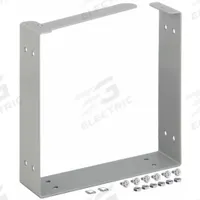 HOFFMAN Wireway U-Connector: 8 in Wd, 8 in Ht, 14 ga Gauge, 1, Without Knockouts, Steel, Painted (MPN F88GUC). Key specifications — Brand: HOFFMAN; Finish: Painted; With/Without Knockouts - Broad: No.