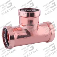 APPROVED VENDOR Crimp Tee Fitting: Tee, 2 1/2 in CTS x 2 1/2 in CTS x 2 1/2 in CTS size, Copper (MPN 816Z01). Key specifications — Brand: APPROVED VENDOR; Broad - Material for Bullet: Copper Or Bronze; Fitting Size: 2-1/2 in CTS x 2-1/2 in CTS x 2-1/2 in CTS; Brand - Broad: APPROVED VENDOR.