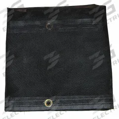 MAURITZON Tarp: 19.75 ft Lg, 15.75 ft Wd, Std Duty, 5 mil, Vinyl, Black, 10 oz/sq yd, PVC Coated (MPN MBT-12-04-1620). Key specifications — Color: Black; Brand: MAURITZON; Fabric Coating: PVC Coated.