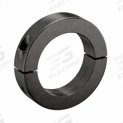 RULAND MANUFACTURING Shaft Collar: 2-Piece, Metric, Round, Clamp On, 95 mm Bore Dia - Heavy-Duty Shaft Collars