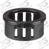 APPROVED VENDOR Insulating Bushing: 0.687 in Hole Dia, For 0.125 in Panel Thick, Black, 25 PK (MPN 1EME2). Key specifications — Brand: APPROVED VENDOR; Color: Black.