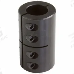 CLIMAX METAL PRODUCTS Rigid Shaft Coupling: 1 1/8 in Bore Dia 1, 1 in Bore Dia 2, Round, One-Piece (MPN ISCC-112-100). Key specifications — attr870032: Round; attr870041: Yes; attr870034: CLIMAX METAL PRODUCTS; attr870070: Inch; attr925532: Different Bore Dimensions.