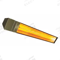 FOSTORIA Electric Infrared Heater: 6000W Watt Output, 480V AC, 1 Phase, Hardwired, 60° Beam Pattern (MPN OCH2-66-480V-SS). Key specifications — Wattage Output: 6000W; Voltage: 480V AC; Brand: FOSTORIA; Electrical Connection: Hardwired; Element Type: Quartz Tube; Housing Color: Silver; Housing Material: 304 Stainless Steel; Overall Dimensions - L x W x D: 66 in x 7-1/2 in x 7 in.