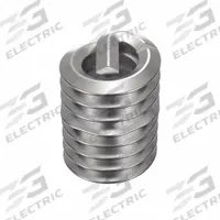 HELI-COIL Helical Insert: Tangless Tang Style, Screw-Locking, #4-40 Thread Size, Plain, 100 PK (MPN AT3585-04C224). Key specifications — Material Grade/Class: 18-8; Thread Direction: Right Hand; STI Tap Size: #4-40; Compatible Material: Metal; System of Measurement: Inch; Brand: HELI-COIL; Tensile Strength: 200,000 to 250,000 psi; Thread Type: Coarse.