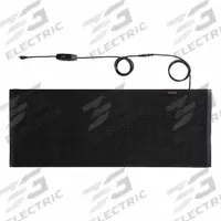 HEATTRAK Snow Melting Mat: Snow Melting Mat, 48 in x 10 ft, 48 in Wd, 10 ft Lg, 1/2 in Thick, 1440w (MPN HTP48-10-ADA). Key specifications — Brand: HEATTRAK; Color: Black; Product Type: Snow Melting Mat; Standards: ADA; Wattage Output: 1440w; Voltage: 120V AC; Size (WxL): 48 in x 10 ft.