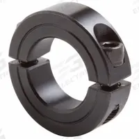 CLIMAX METAL PRODUCTS Shaft Collar: 2-Piece, Inch, Round, Clamp-On, 5/16 in Bore Dia, Carbon Steel (MPN 2C-031). Key specifications — attr671628: CLIMAX METAL PRODUCTS.