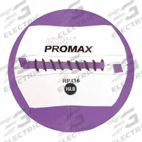 CHAMPION SPORTS Medicine Ball: 14 in Overall Dia, Purple, 16 lb (MPN RPX16). Key specifications — attr989247: Purple; attr991485: CHAMPION SPORTS.