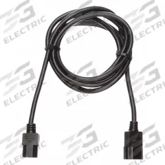 APPROVED VENDOR Power Cord: 10 ft Lg, 3/16, C14 Plug, C13 Receptacle, SJT, PVC, 13 A Current (MPN 5XFR7ID). Key specifications — Brand: APPROVED VENDOR; Jacket Material: PVC.