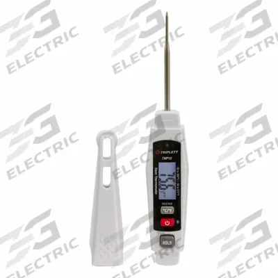 TRIPLETT Digital Thermometer: -58°F to 572°F /-50°C to 300°C - Industrial Digital Pocket Thermometers