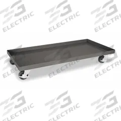 APPROVED VENDOR Cabinet Dolly: 1,000 lb, Gray, 6 in H x 37 in W x 25 in D, 5 in Lowered Ht (MPN 1UFC8). Key specifications — Color: Gray; Caster Wheel Type: Rigid; Caster/Wheel Configuration: (2) Swivel with Brake; Brand: APPROVED VENDOR; Caster Wheel/Tread Material: Polyurethane.