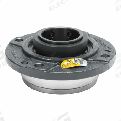 MOLINE BEARING 4 Bolt Flange Bearing: Spherical Roller, 2 3/16 in Bore - Flange-Mount Spherical Roller Bearings
