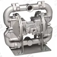 SANDPIPER Double Diaphragm Pump: Cast Iron Body, 2 in, NPT Connection, 208 gpm, 231 ft Max. Head (MPN HDF2,DB6I.). Key specifications — Brand: SANDPIPER; Seat Material: 316 SS; Check Valve Material: Buna-N.
