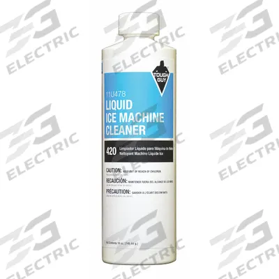 GRAINGER Ice Machine Cleaner: 16 oz Size, Nickel Safe, Cleaner, Liquid, 11U478 - Ice Machine Cleaners & Descalers