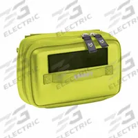 MERET USA Fill Pack: 10 1/4 in L x 6 1/4 in W x 3 3/4 in D, Tarpaulin, Yellow, 11-20 in/21-30 in (MPN M8101C-HV). Key specifications — Color: Yellow; Closure Type: Zipper; Features: Removable Tape Plate for ID Customization; Brand: MERET USA.