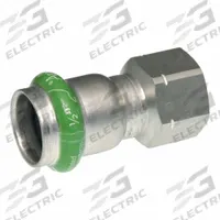 APOLLO Crimp Adapter Fitting: 2 in Pipe x 1 1/2 in Pipe Size, Press-fit x FNPT, EPDM, SmartPress (MPN 123456953). Key specifications — Brand: APOLLO; Series: SmartPress.