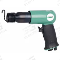 SPEEDAIRE Air Hammer: 3/8 in Shank Size, 2 5/8 in Stroke Lg, 3,200 bpm Blows per Minute, Round (MPN 21AC14). Key specifications — attr1320834: SPEEDAIRE; attr1320853: Round; attr1320854: Round; attr1320857: Retainer; attr1393634: Maintenance to Light Production; attr1393635: Yes; attr1393636: Long Lasting.