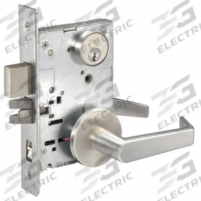 ASSA ABLOY ACCENTRA Door Lockset: Office Lever Locksets, Chrome, ADA Compliant
