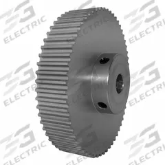 DAYTON Timing Pulley: Curvilinear, Fixed, For HTD Timing Belt Section, For 15 mm Belt Wd, 60 Teeth (MPN 60-5M15M6A12). Key specifications — Brand: DAYTON; Finish: Clear Anodized; For Belt Series: Powerhouse®.