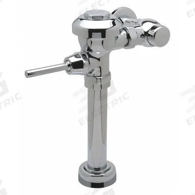 ZURN Manual Flush Valve: AquaVantage Z6000AV, Exposed, Top, 1.28 gpf Gallons per Flush - Toilet Manual Flush Valves