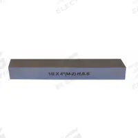 WESTWARD Lathe Tool Blank: High Speed Steel, Bright (Uncoated), 1/2 in Overall Wd, 1/2 in Overall Ht (MPN 4WZX9)