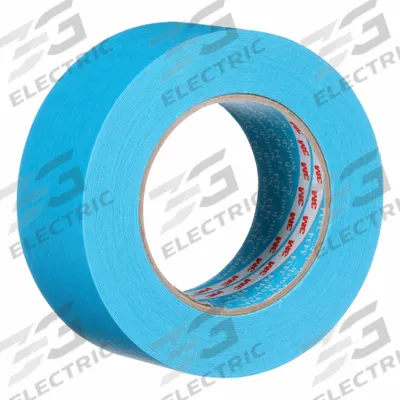 SCOTCH-WELD Masking Tape: 3434, Blue, 1 7/8 in Roll Wd, 54 11/16 yd Overall Roll Lg - Colored Masking Tape