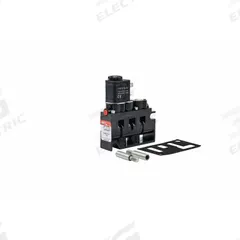 ARO Solenoid Air Control Valve: Alpha, Four-Way / Two-Position, 120V AC, 1/4 in Female NPTF (MPN A422SS-120-A). Key specifications — attr1092969: Non-Locking; attr1086920: A422SS-120-A; attr1092977: Spring Return.